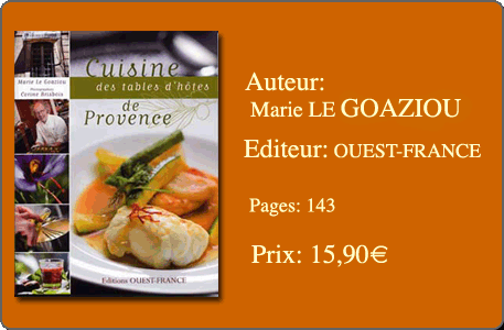 cuisine des tables d'hotes