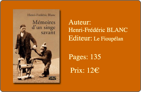 Mémoires d'un singe savant. Fiche