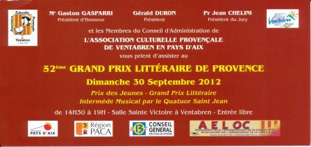 Grand Prix Ventabren 2012